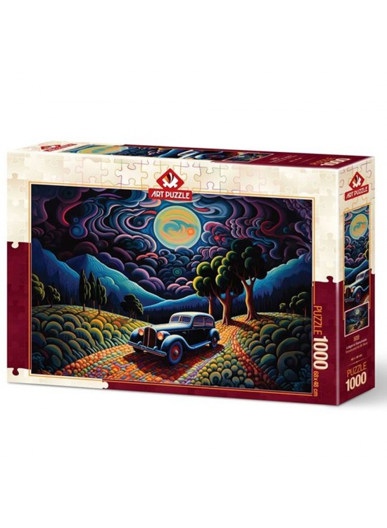 Art Puzzle 1000 Parça Transilvanyada Bir Gece 5255