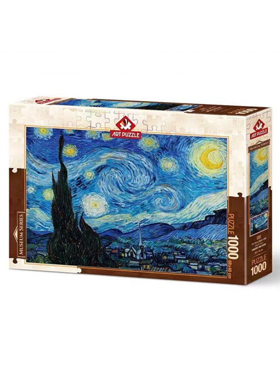 Art Puzzle 1000 Parça Yıldızlı Gece 1889 5202