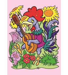 Art Puzzle 12+24 Parça Müzisyen Hayvanlar 4490