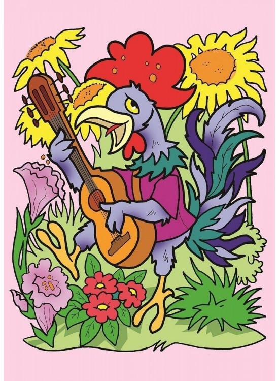 Art Puzzle 12+24 Parça Müzisyen Hayvanlar 4490