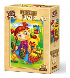 Art Puzzle 16 Parça Misafir Kuş 5855