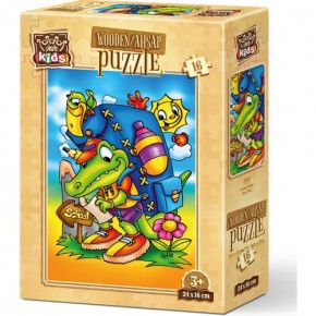 Art Puzzle 16 Parça Okul Yolu 5852