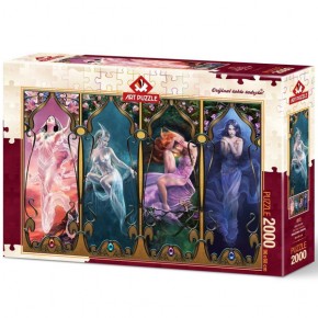 Art Puzzle 2000 Parça Dört Cevher 4573