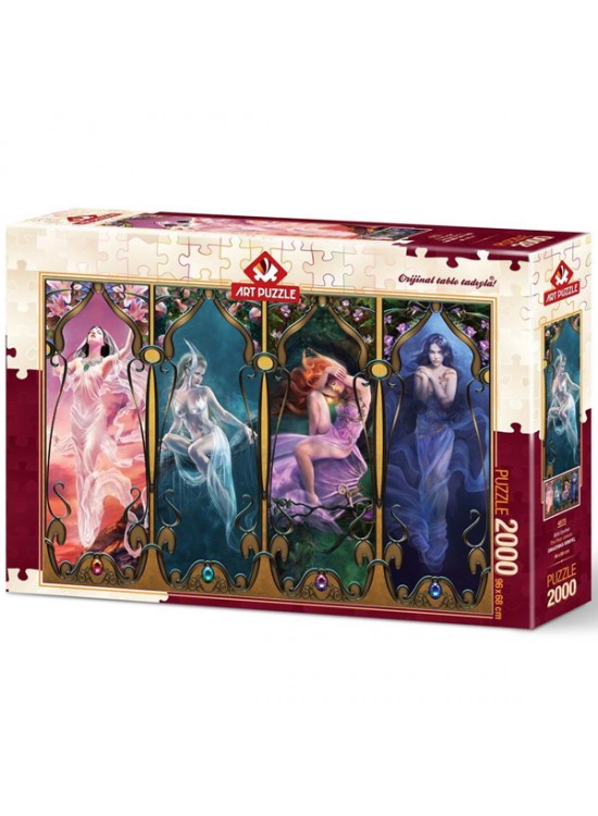 Art Puzzle 2000 Parça Dört Cevher 4573
