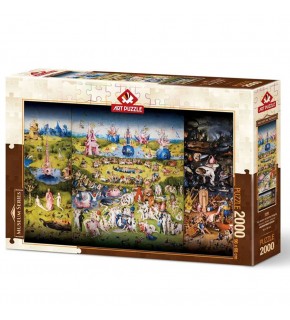 Art Puzzle 2000 Parça Dünyevi Zevkler Bahçesi Hieronymus Bosch 5494