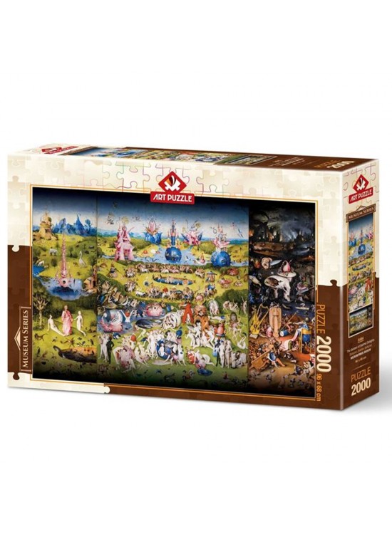Art Puzzle 2000 Parça Dünyevi Zevkler Bahçesi Hieronymus Bosch 5494