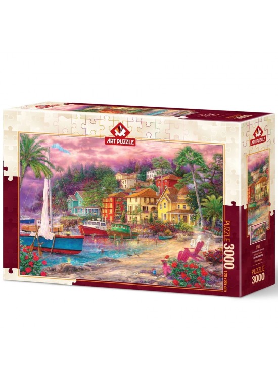 Art Puzzle 3000 Parça Eflatun Kıyılar 5527 Art Puzzle 3000 Parça Eflatun Kıyılar 5527