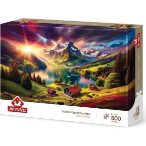 Art Puzzle 500 Parça Alplerin Kıyısında 40505