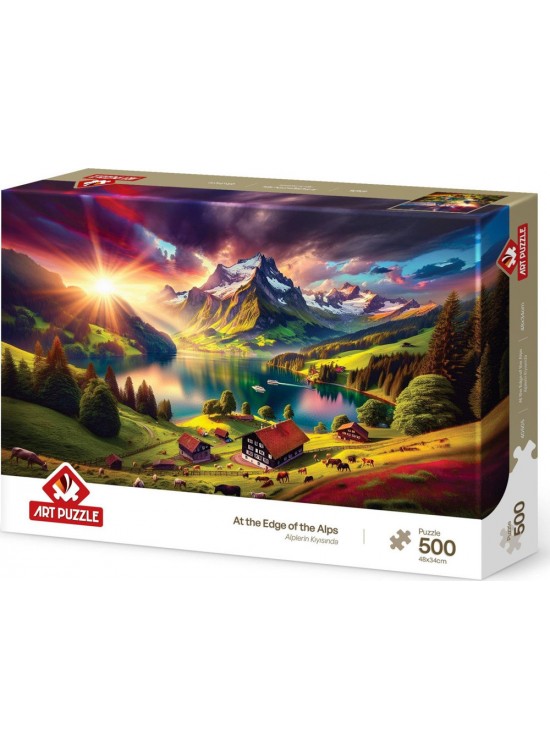 Art Puzzle 500 Parça Alplerin Kıyısında 40505