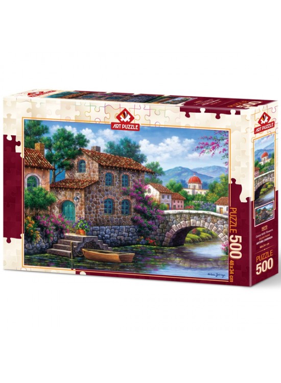 Art Puzzle 500 Parça Çiçekli Kanal 5070 Art Puzzle 500 Parça Çiçekli Kanal 5070