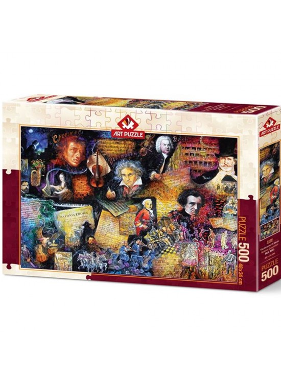 Art Puzzle 500 Parça Notanın Duayenleri 5109 Art Puzzle 500 Parça Notanın Duayenleri 5109