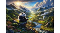 Art Puzzle 500 Parça Pandanın Huzur Durağı 40502