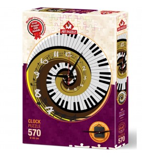 Art Puzzle 570 Parça Zamanın Ritmi Saat 5006