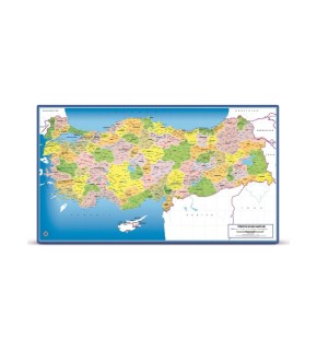 Art Puzzle 81 Parça Frame Türkiye Siyasi Haritası 5794