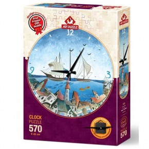 Art Puzzle Su Şehri Saat 5103