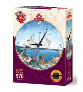 Art Puzzle Su Şehri Saat 5103