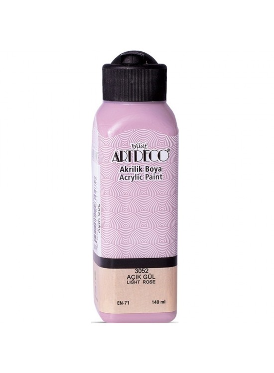 Artdeco Akrilik Boya 140 ML Açık Gül 070R-3052