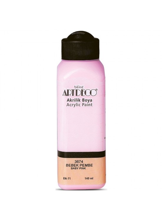 Artdeco Akrilik Boya 140 ML Bebek Pembe 070R-3674