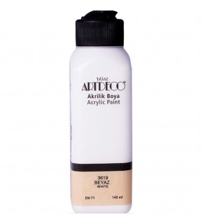 Artdeco Akrilik Boya 140 ML Beyaz 070R-3619