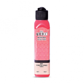 Artdeco Akrilik Boya 140 ML Domates Kırmızı 070R-3043