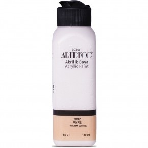 Artdeco Akrilik Boya 140 ML Ekru Y-070R-3002