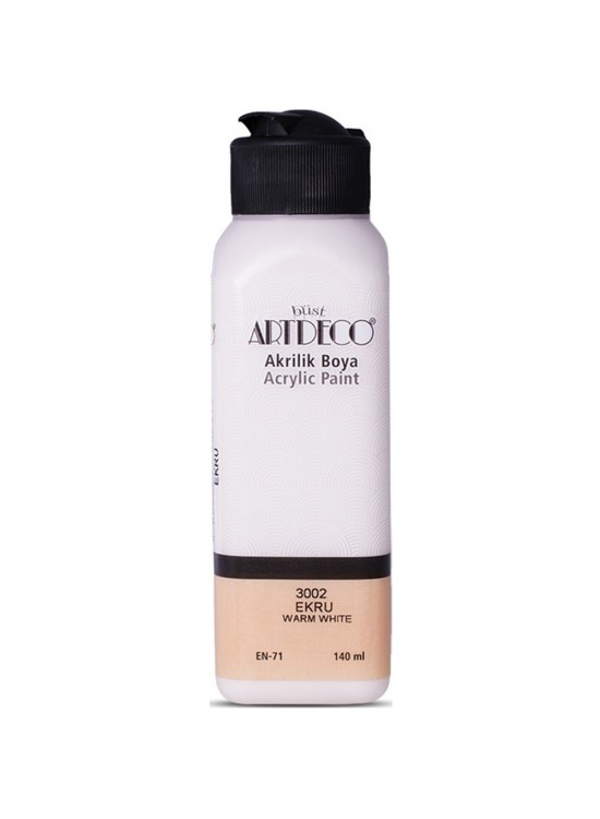 Artdeco Akrilik Boya 140 ML Ekru Y-070R-3002