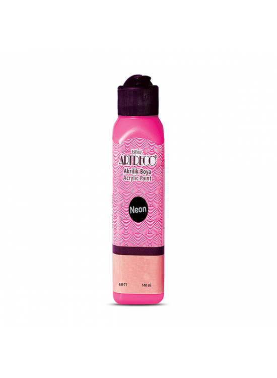 Artdeco Akrilik Boya 140 ML Fosforlu Pembe 070R-930