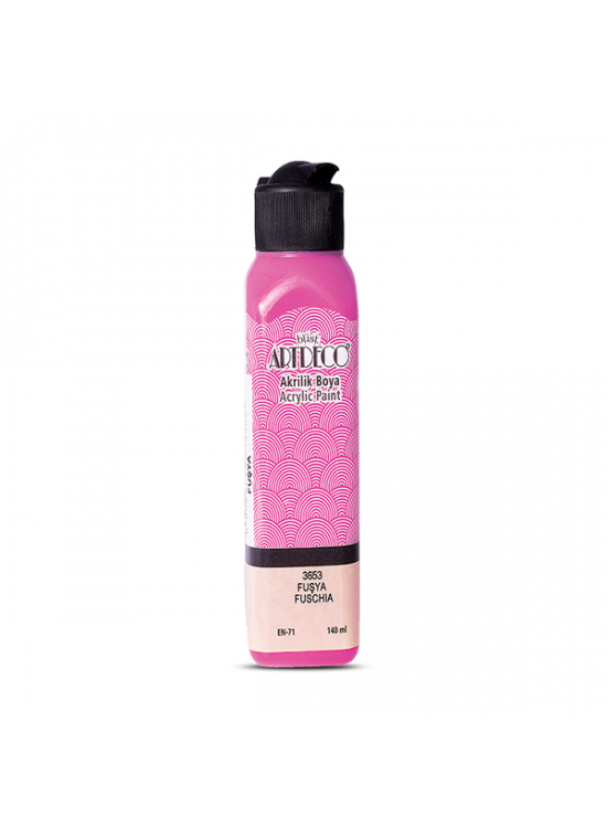 Artdeco Akrilik Boya 140 ML Fuşya 070R-3653