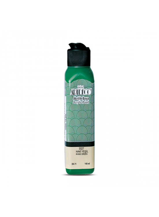Artdeco Akrilik Boya 140 ML Haki Yeşil 070R-3027