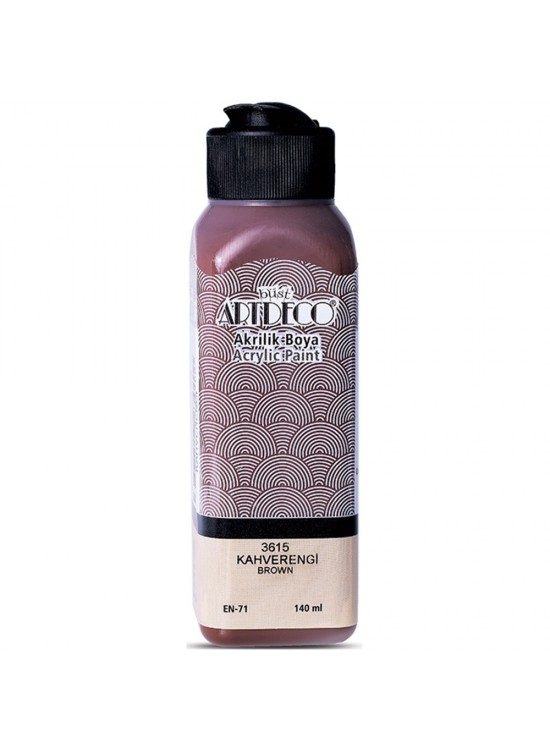 Artdeco Akrilik Boya 140 ML Kahverengi 070R-3615