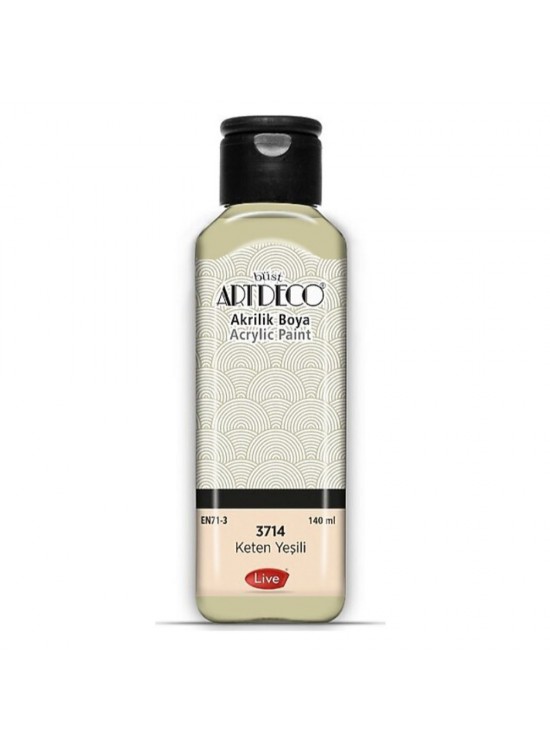 Artdeco Akrilik Boya 140 ML Keten Yeşili 3714