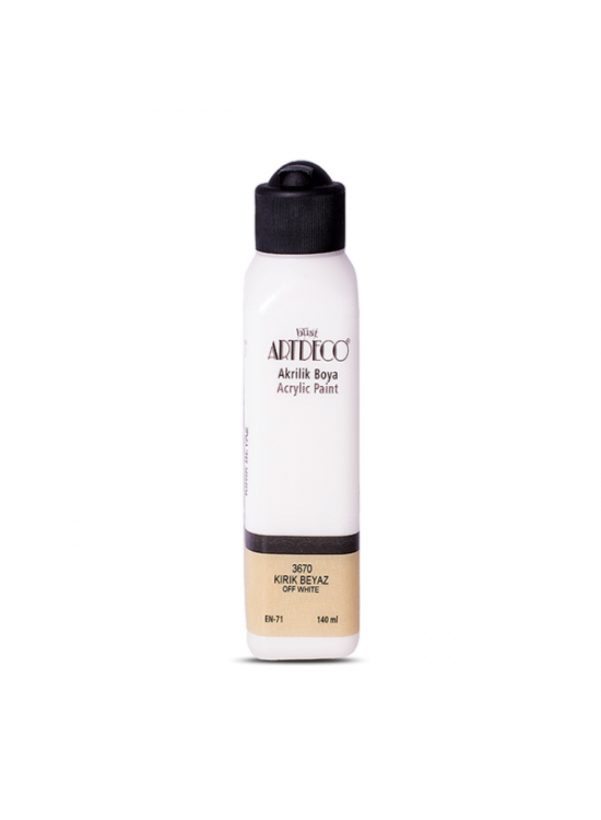 Artdeco Akrilik Boya 140 ML Kırık Beyaz 070R-3670