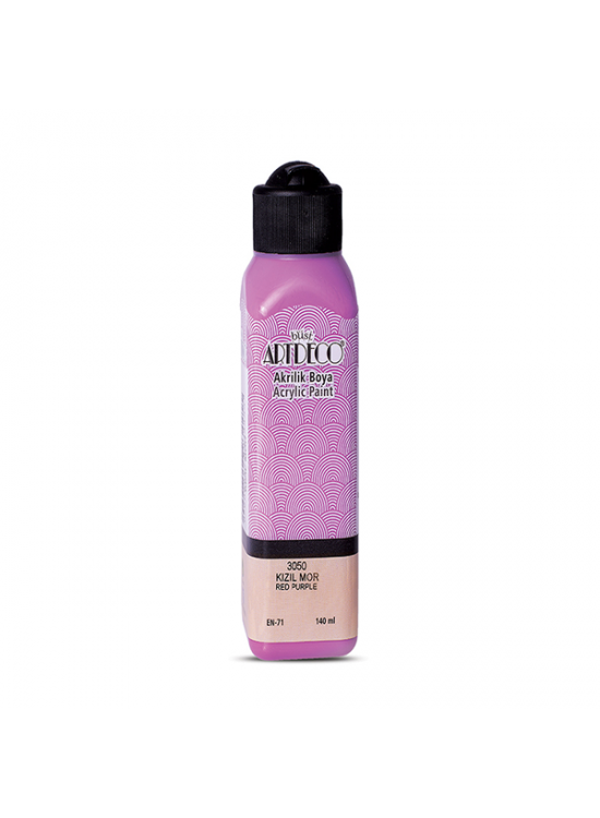 Artdeco Akrilik Boya 140 ML Kızıl Mor 070R-3050