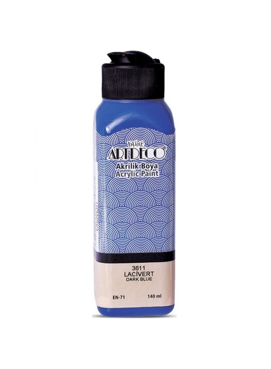 Artdeco Akrilik Boya 140 ML Lacivert 070R-3611