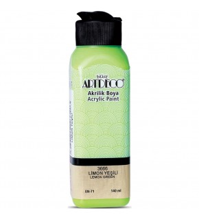 Artdeco Akrilik Boya 140 ML Limon Yeşili 070R-3666