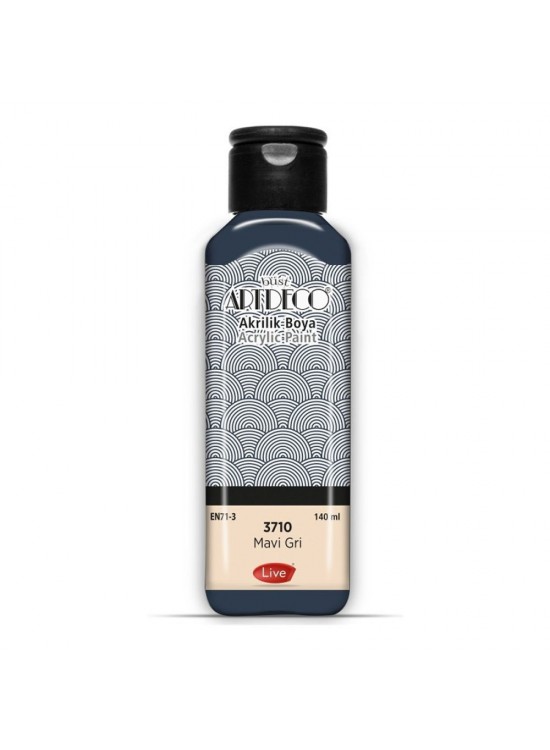 Artdeco Akrilik Boya 140 ML Mavi Gri 3710