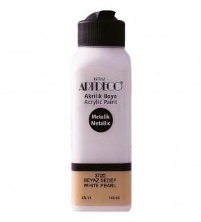 Artdeco Akrilik Boya 140 ML Metalik Beyaz 071R-3720