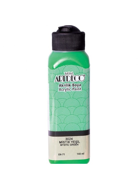 Artdeco Akrilik Boya 140 ML Mistik Yeşil 070R-3024