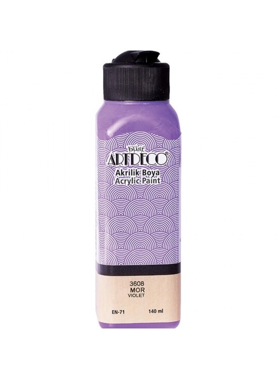 Artdeco Akrilik Boya 140 ML Mor 070R-3608 Artdeco Akrilik Boya 140 ML Mor 070R-3608