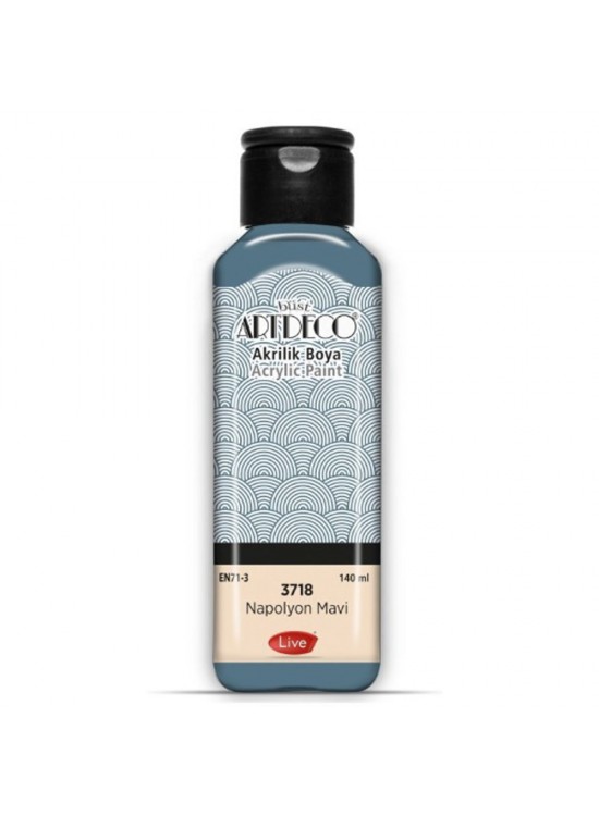 Artdeco Akrilik Boya 140 ML Napolyon Mavi 3718