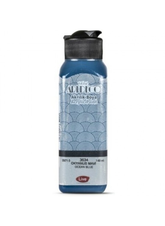 Artdeco Akrilik Boya 140 Ml Okyanus Mavi 3634