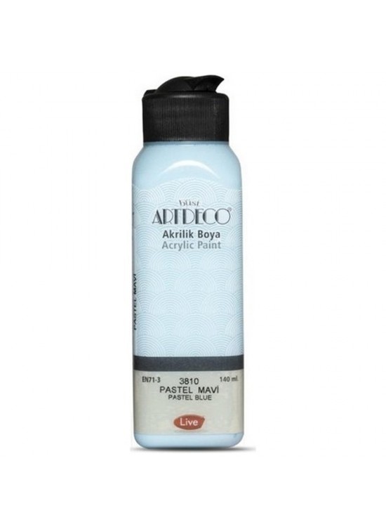 Artdeco Akrilik Boya 140 ML Pastel Mavi 3810 Artdeco Akrilik Boya 140 ML Pastel Mavi 3810