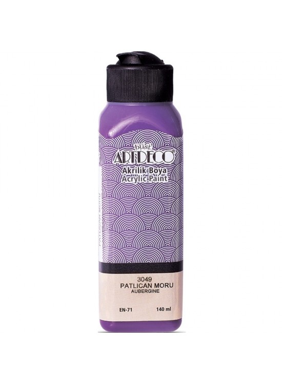 Artdeco Akrilik Boya 140 ML Patlıcan Moru 070R-3049