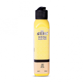 Artdeco Akrilik Boya 140 ML Sarı 070R-3601