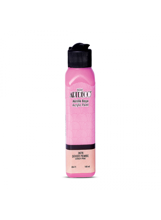 Artdeco Akrilik Boya 140 ML Şeker Pembe 070R-3678