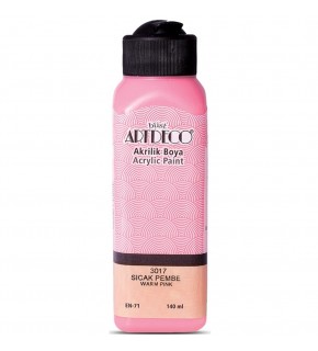 Artdeco Akrilik Boya 140 ML Sıcak Pembe 070R-3017