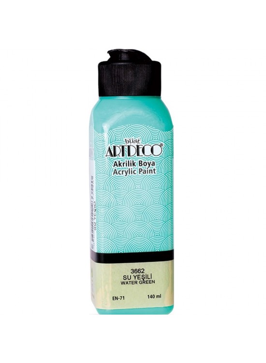 Artdeco Akrilik Boya 140 ML Su Yeşili 070R-3662 Artdeco Akrilik Boya 140 ML Su Yeşili 070R-3662