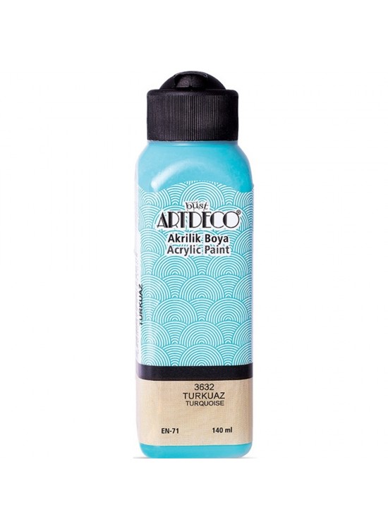 Artdeco Akrilik Boya 140 ML Turkuaz 070R-3632