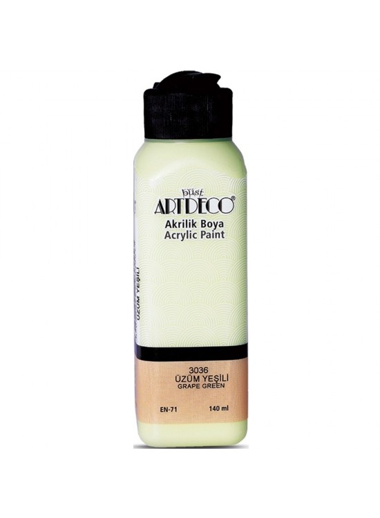 Artdeco Akrilik Boya 140 ML Üzüm Yeşili 070R-3036