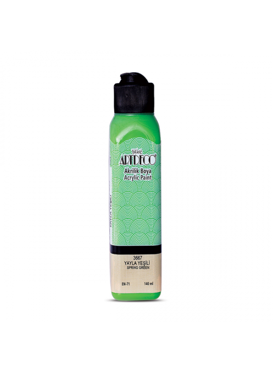 Artdeco Akrilik Boya 140 ML Yayla Yeşili 070R-3667
